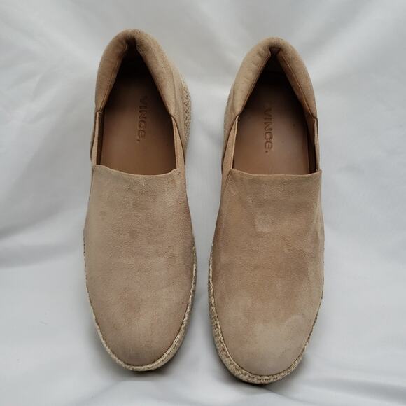 VINCE WILDEN ESPADRILLES SUEDE SNEAKERS JUTE Size 6.5 - Picture 15 of 16